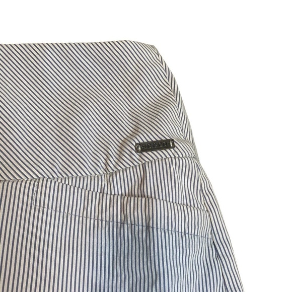 S.C. & Co Skirt Skort 360 Tummy Control Size XL Blue White Striped - Picture 5 of 10